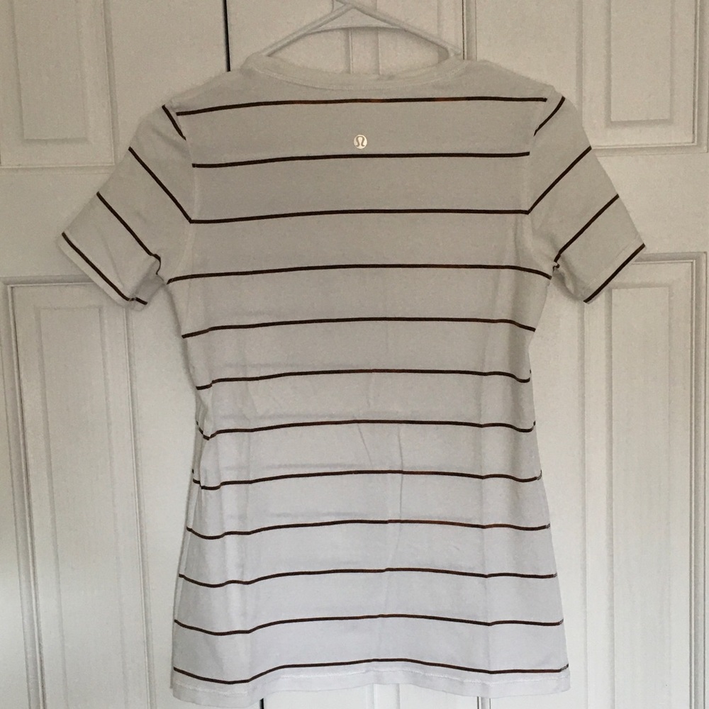 Lululemom Crewneck Love Tee Striped Size 4
